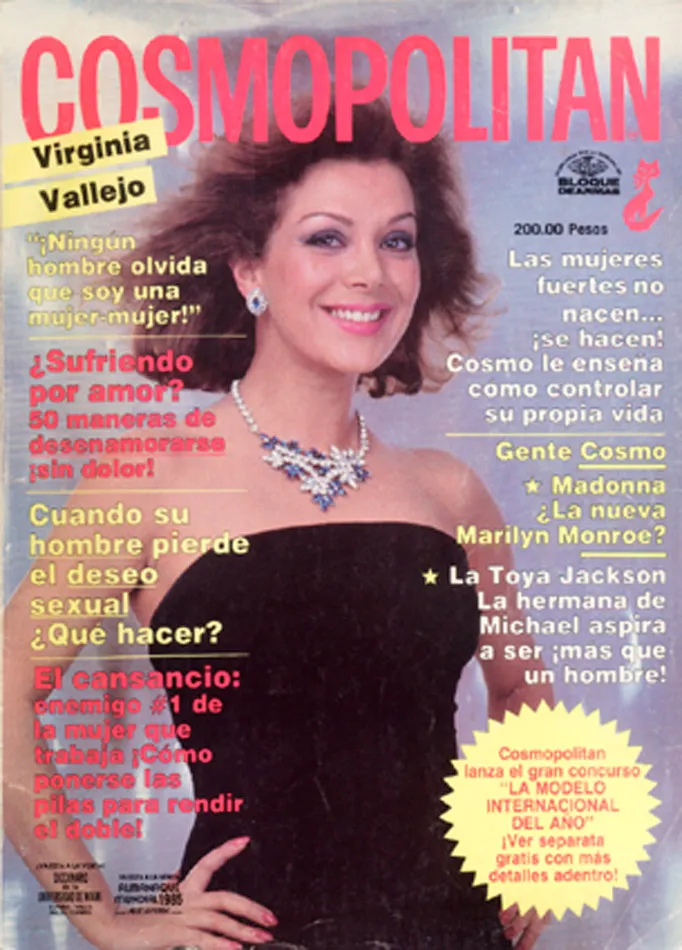 Virginia Vallejo Portadas de Revista